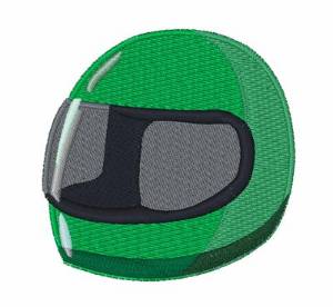 Picture of Motorcycle Helmet Machine Embroidery Design