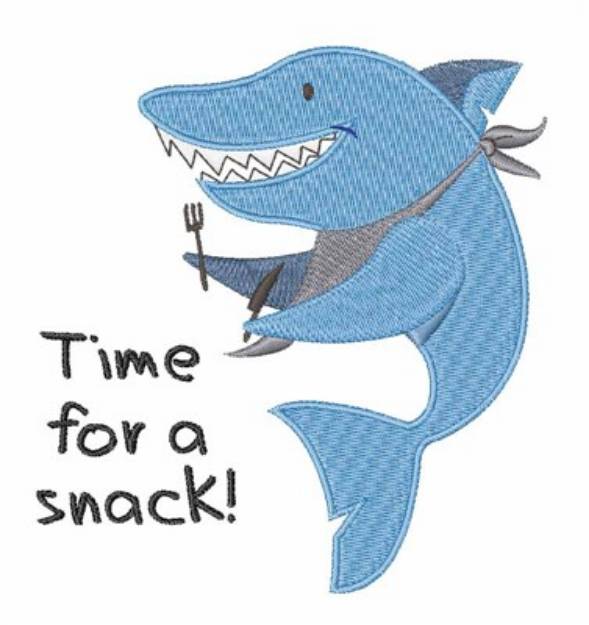 Picture of Time For Snack Machine Embroidery Design
