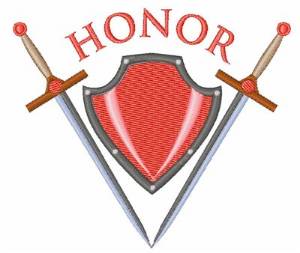 Picture of Honor Machine Embroidery Design