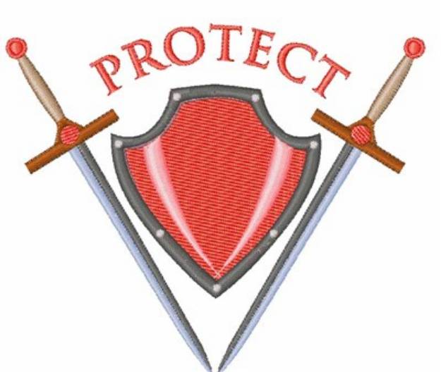 Picture of Protect Machine Embroidery Design
