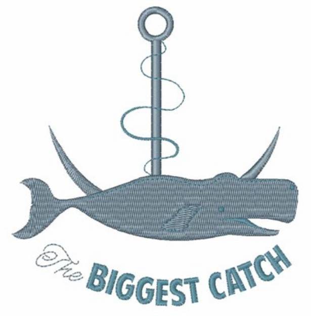 Picture of Biggest Catch Machine Embroidery Design