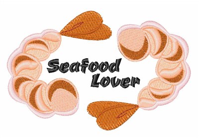 Seafood Lover Machine Embroidery Design