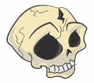 Picture of Cracked Skull Machine Embroidery Design