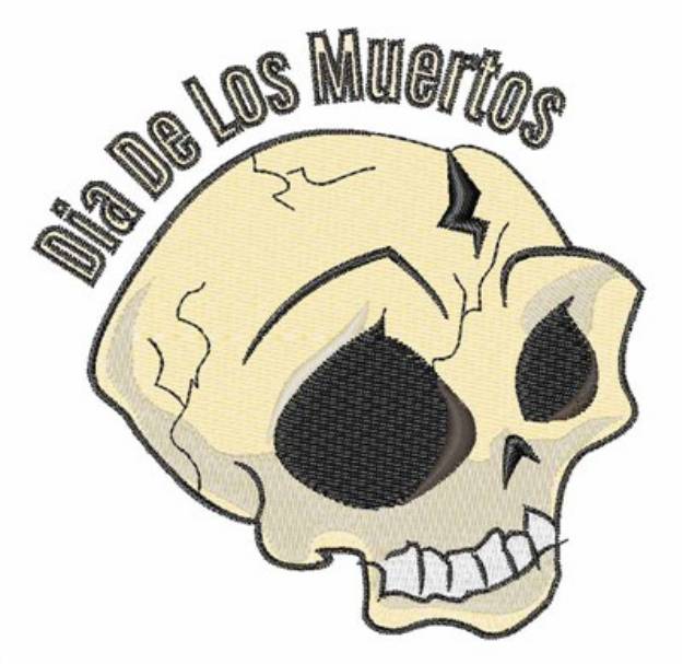 Picture of Dia Los Muertos Machine Embroidery Design