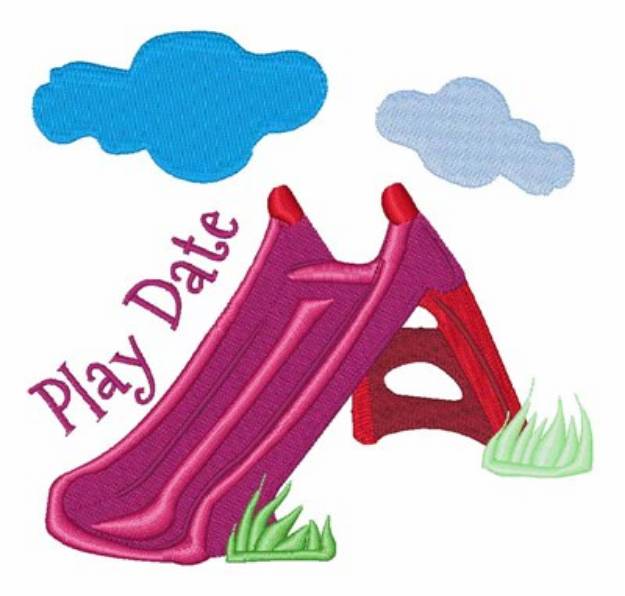 Picture of Play Date Machine Embroidery Design