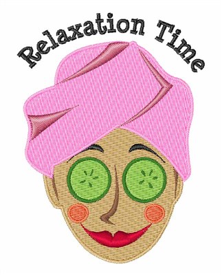 Relaxation Time Machine Embroidery Design