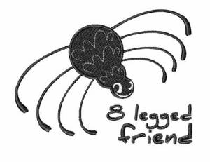 Picture of 8 Legged Friend Machine Embroidery Design