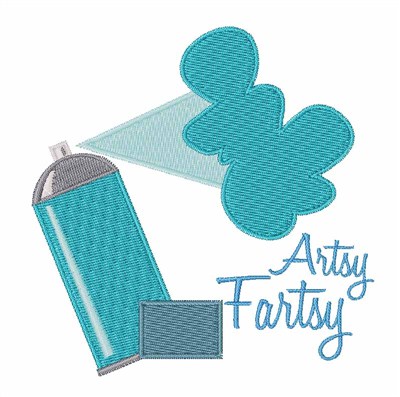 Artsy Fartsy Machine Embroidery Design