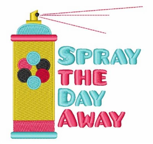 Picture of Spray The Day Away Machine Embroidery Design
