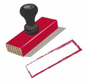 Picture of Rubber Stamp Machine Embroidery Design