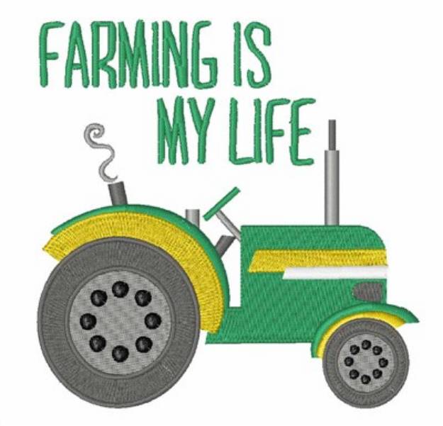 Picture of Farming My Life Machine Embroidery Design