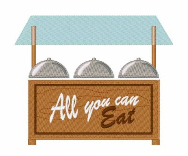 Picture of All You Can Eat Machine Embroidery Design