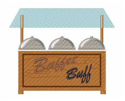 Buffet Buff Machine Embroidery Design