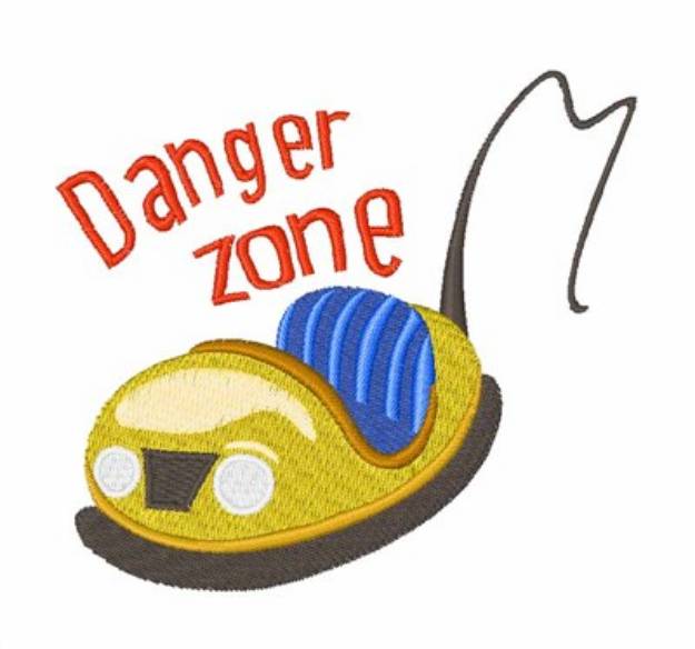 Picture of Danger Zone Machine Embroidery Design