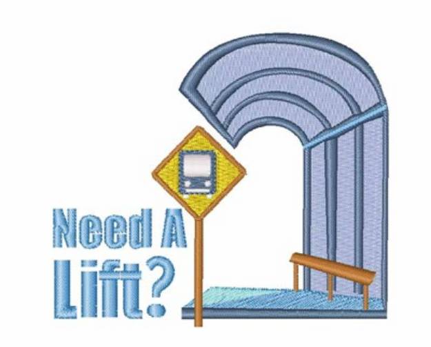 Picture of Need A Lift Machine Embroidery Design