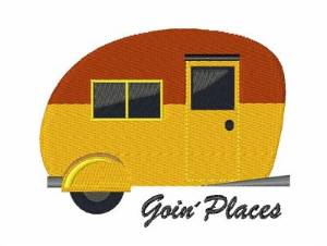 Picture of Goin Places Machine Embroidery Design