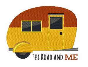 Picture of Road And Me Machine Embroidery Design