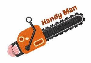 Picture of Handy Man Machine Embroidery Design