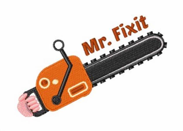 Picture of Mr Fixit Machine Embroidery Design