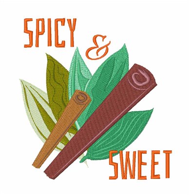 Spicy & Sweet Machine Embroidery Design