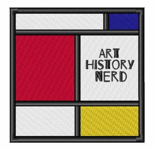 Picture of Art History Nerd Machine Embroidery Design