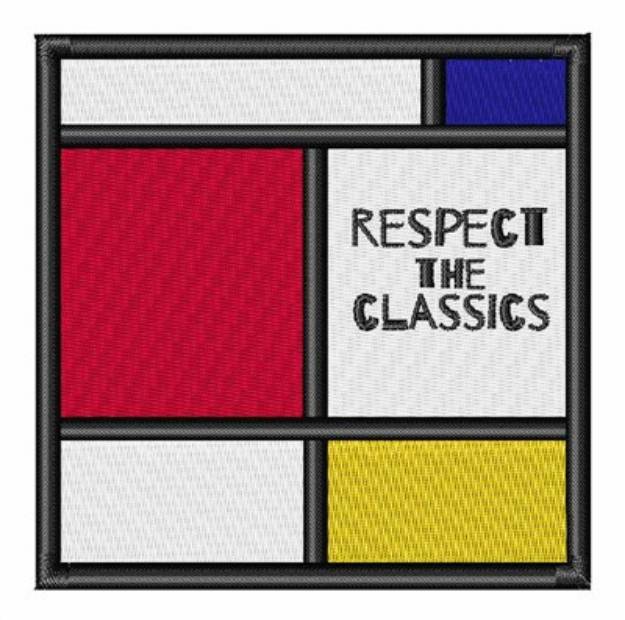 Picture of Respect The Classics Machine Embroidery Design