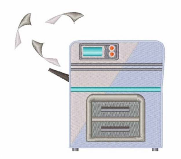 Picture of Copy Machine Machine Embroidery Design