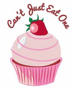 Picture of Eat Just One Machine Embroidery Design