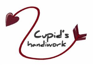 Picture of Cupids Handiwork Machine Embroidery Design