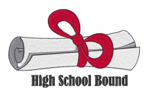 Picture of High School Bound Machine Embroidery Design