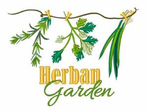 Picture of Herban Garden Machine Embroidery Design