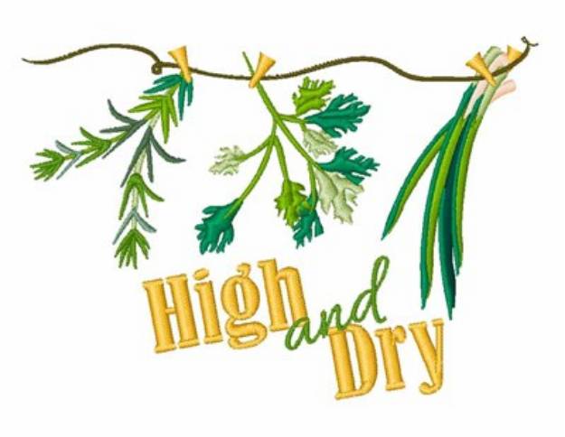 Picture of High And Dry Machine Embroidery Design