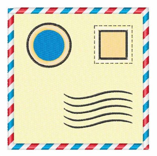 Picture of Postal Letter Machine Embroidery Design