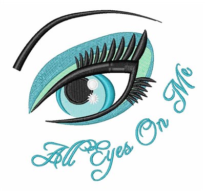 Eyes On Me Machine Embroidery Design