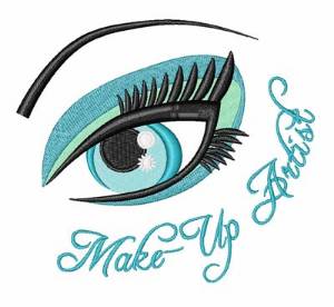 Picture of Make-up Artist Machine Embroidery Design