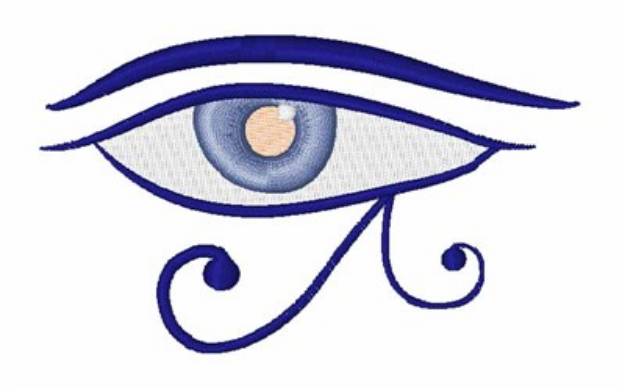 Picture of Egyptian Eye Machine Embroidery Design