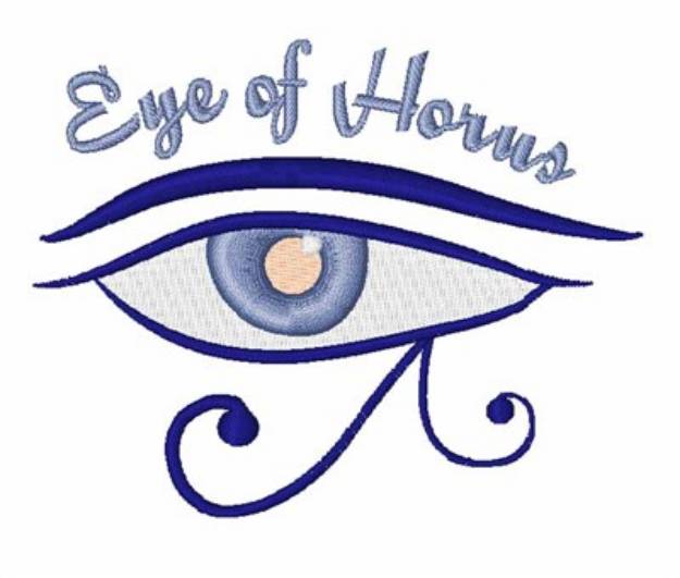 Picture of Eye Of Horus Machine Embroidery Design