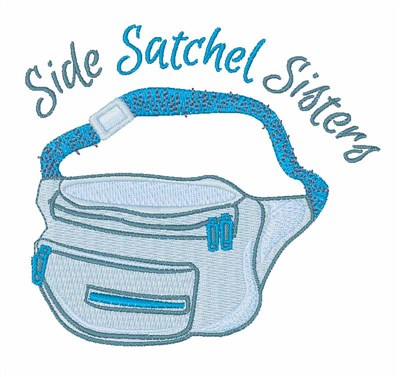 Side Satchel Machine Embroidery Design