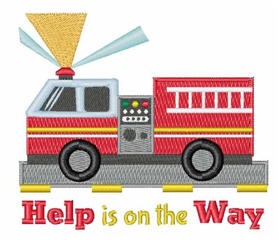 Help On The Way Machine Embroidery Design