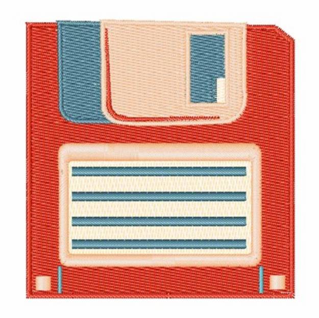 Picture of Floppy Disc Machine Embroidery Design