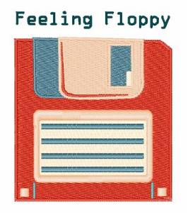 Picture of Feeling Floppy Machine Embroidery Design