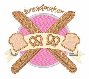 Picture of Breadmaker Machine Embroidery Design