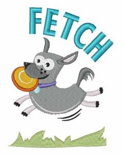 Picture of Fetch Machine Embroidery Design
