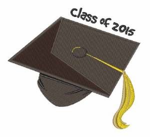 Picture of Class of 2015 Machine Embroidery Design
