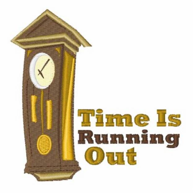 Picture of Time Running Out Machine Embroidery Design