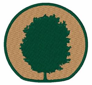 Picture of Tree Emblem Machine Embroidery Design
