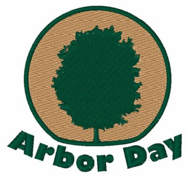 Picture of Arbor Day Machine Embroidery Design