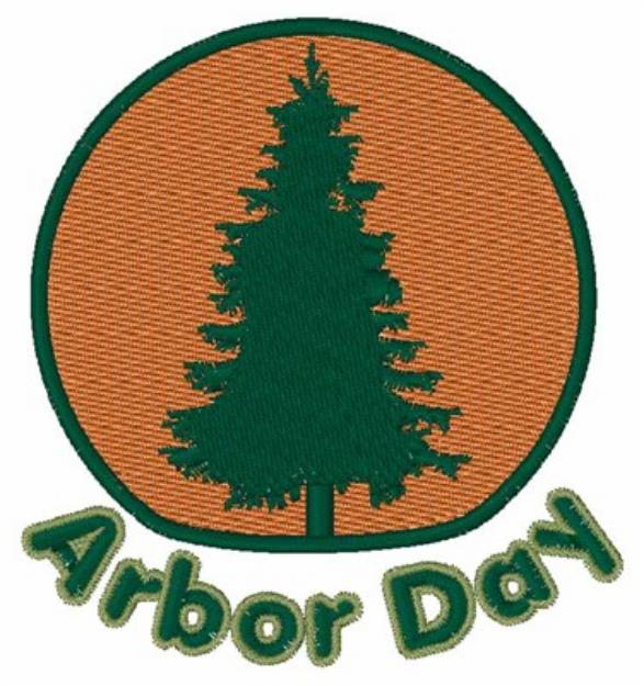 Picture of Arbor Day Machine Embroidery Design