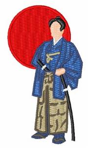 Picture of Samurai Machine Embroidery Design