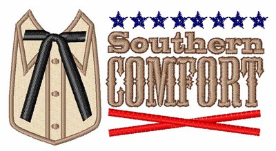 Southern Comfort Machine Embroidery Design